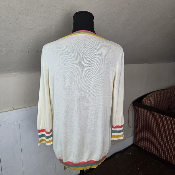 ModCloth Future Looks Vim Knit Sweater Size L - Picture 6 of 14